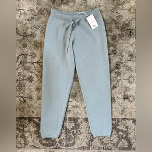 NWT Naked Cashmere Jogger Pant Women's Size XS / Small Light Blue